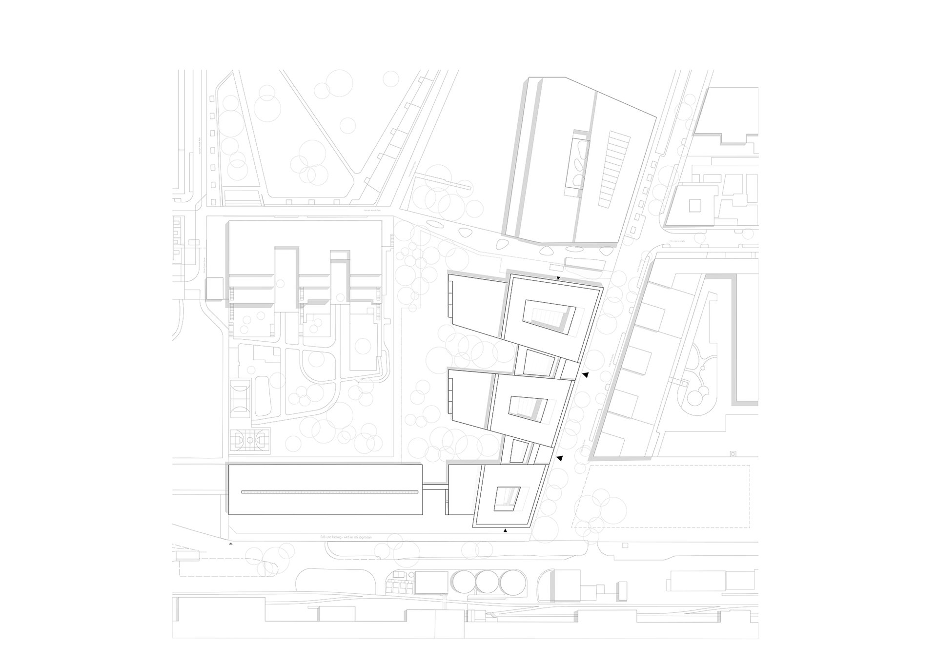 Kronaus Mitterer Architekten Zentralberufsschule Wien Seestadt Aspern
